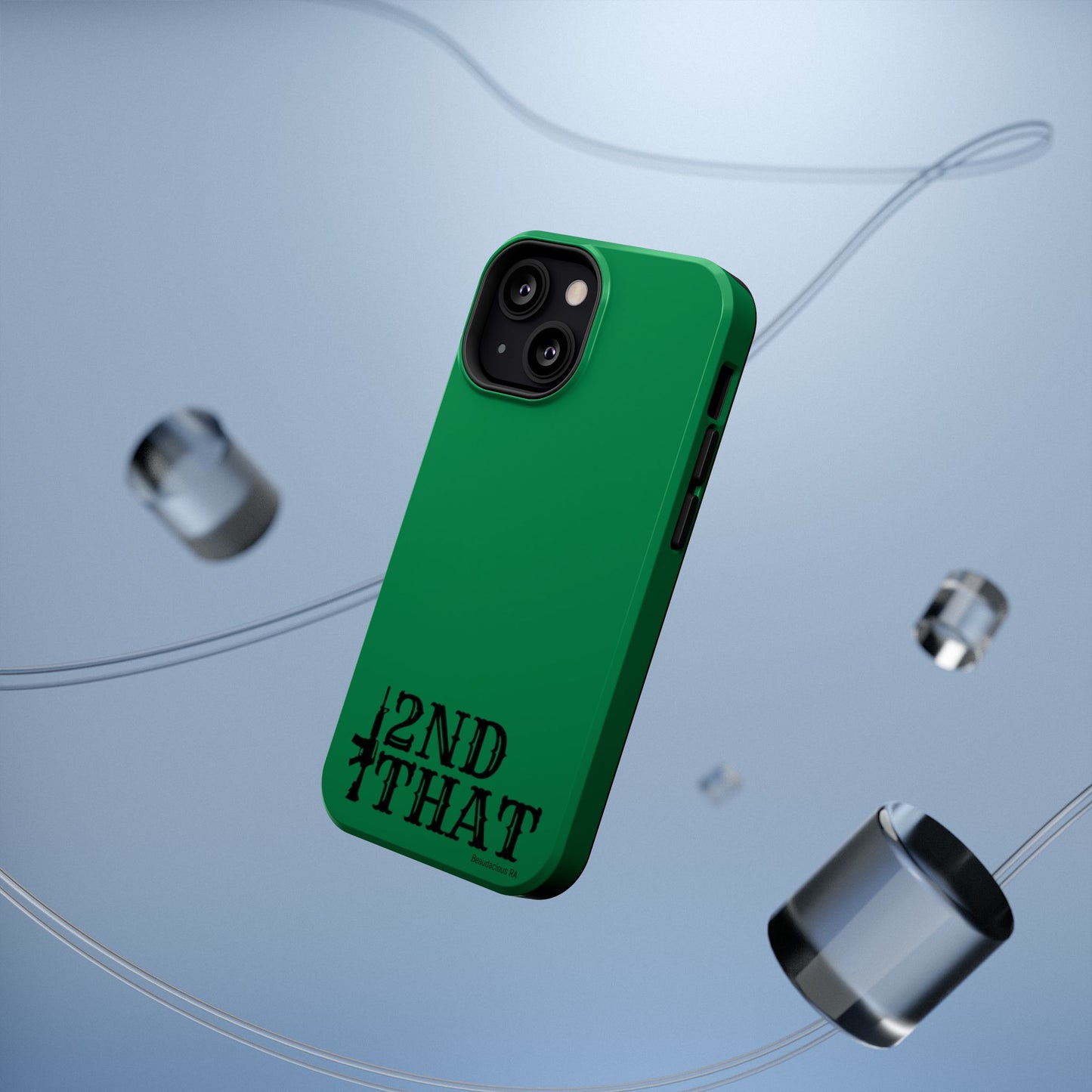 Impact-Resistant Phone Case — "2nd That" Tactical Rifle Design