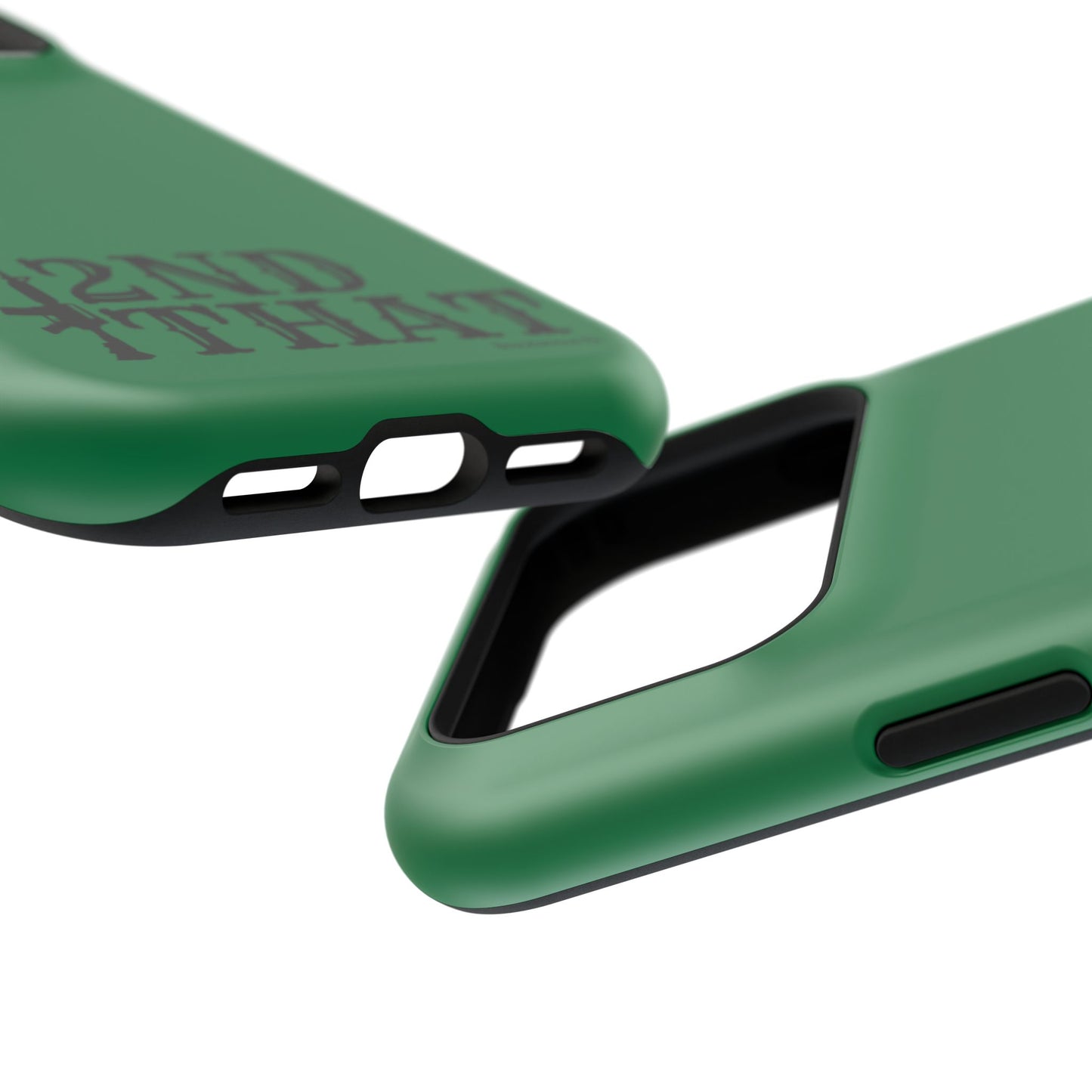 Impact-Resistant Phone Case — "2nd That" Tactical Rifle Design