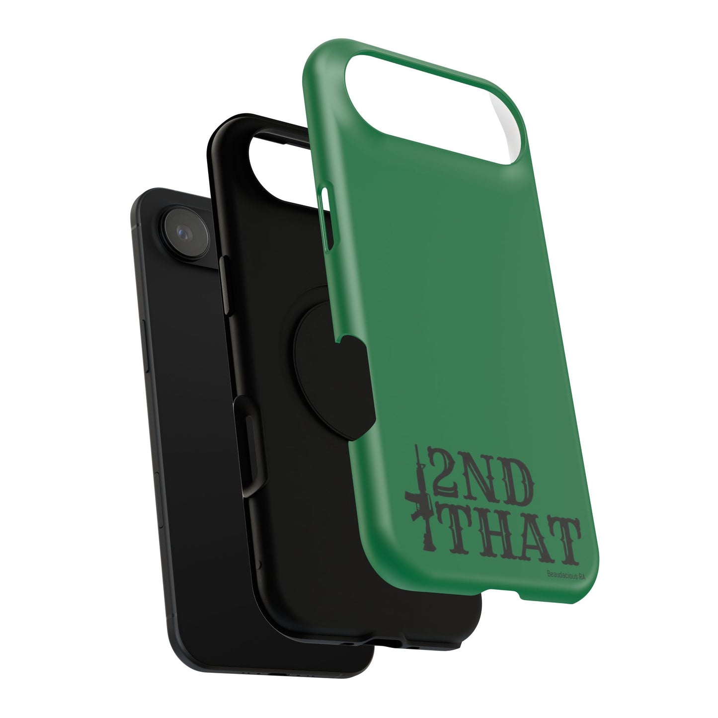 Impact-Resistant Phone Case — "2nd That" Tactical Rifle Design