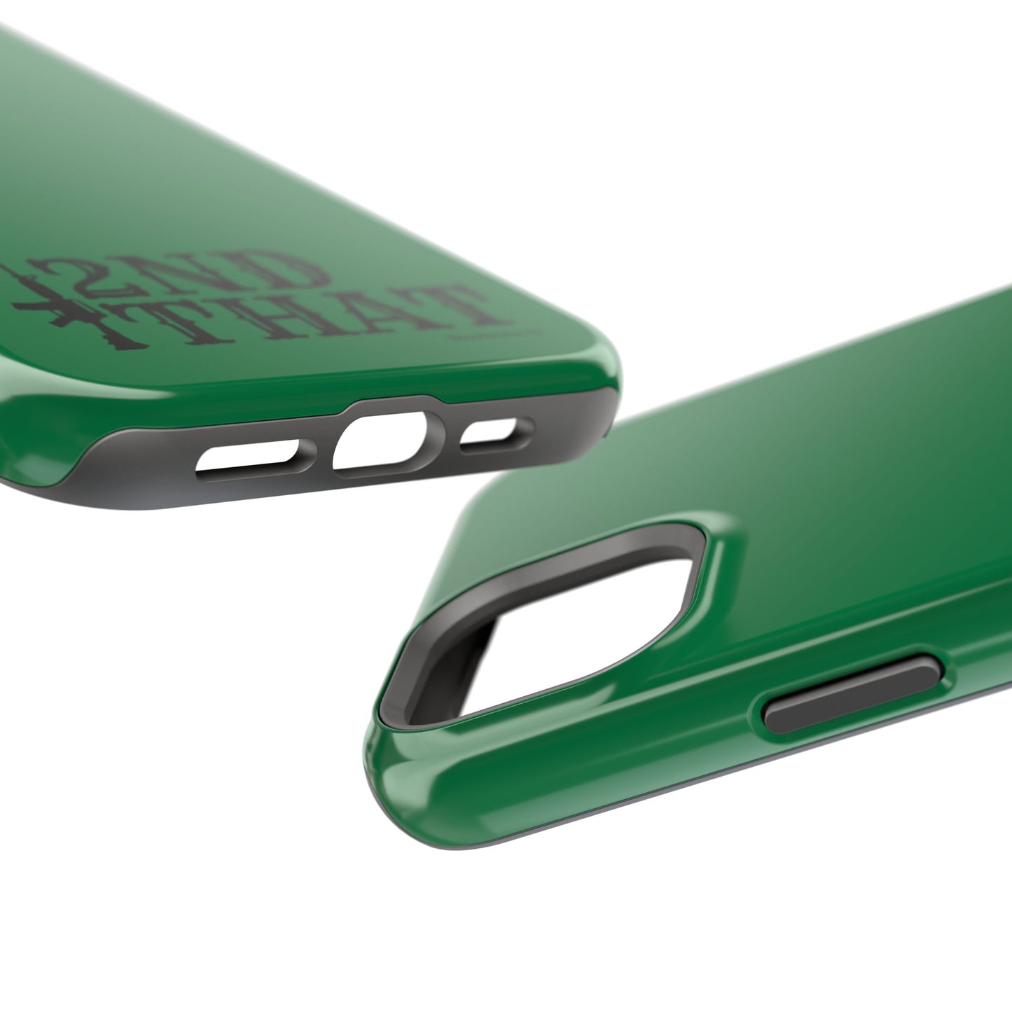 Impact-Resistant Phone Case — "2nd That" Tactical Rifle Design