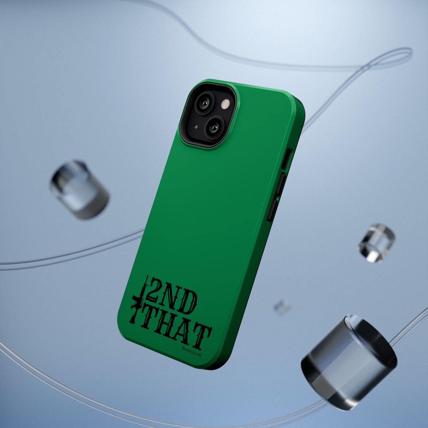 Impact-Resistant Phone Case — "2nd That" Tactical Rifle Design