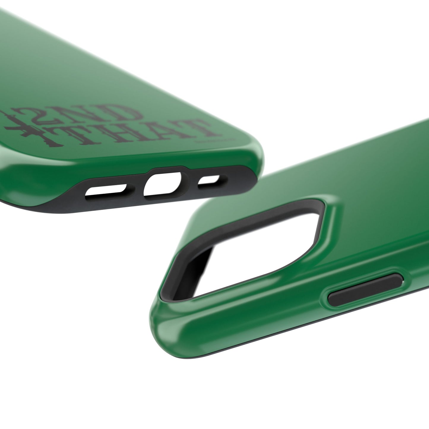 Impact-Resistant Phone Case — "2nd That" Tactical Rifle Design