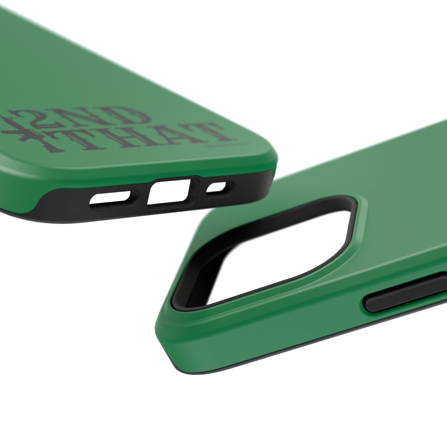 Impact-Resistant Phone Case — "2nd That" Tactical Rifle Design