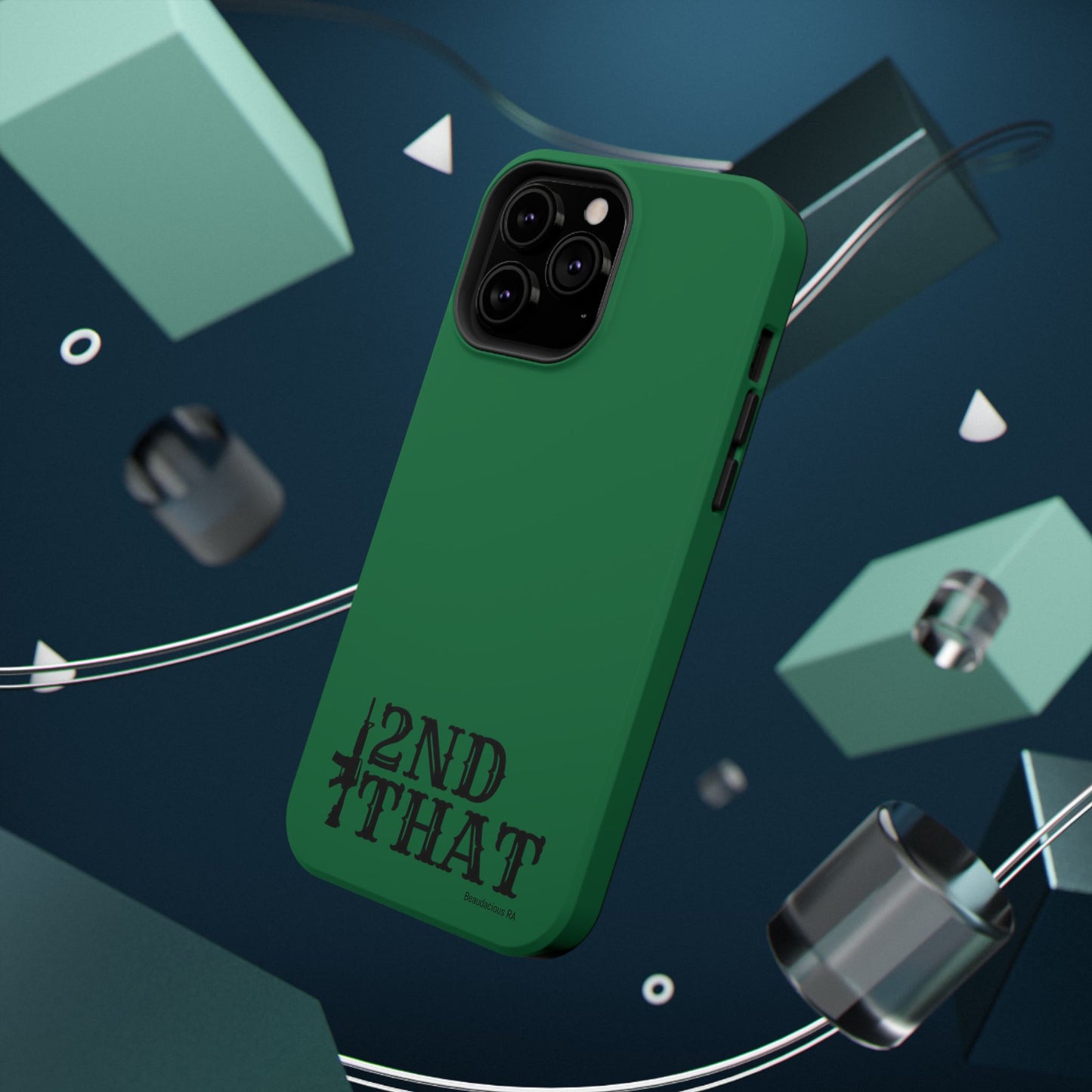 Impact-Resistant Phone Case — "2nd That" Tactical Rifle Design