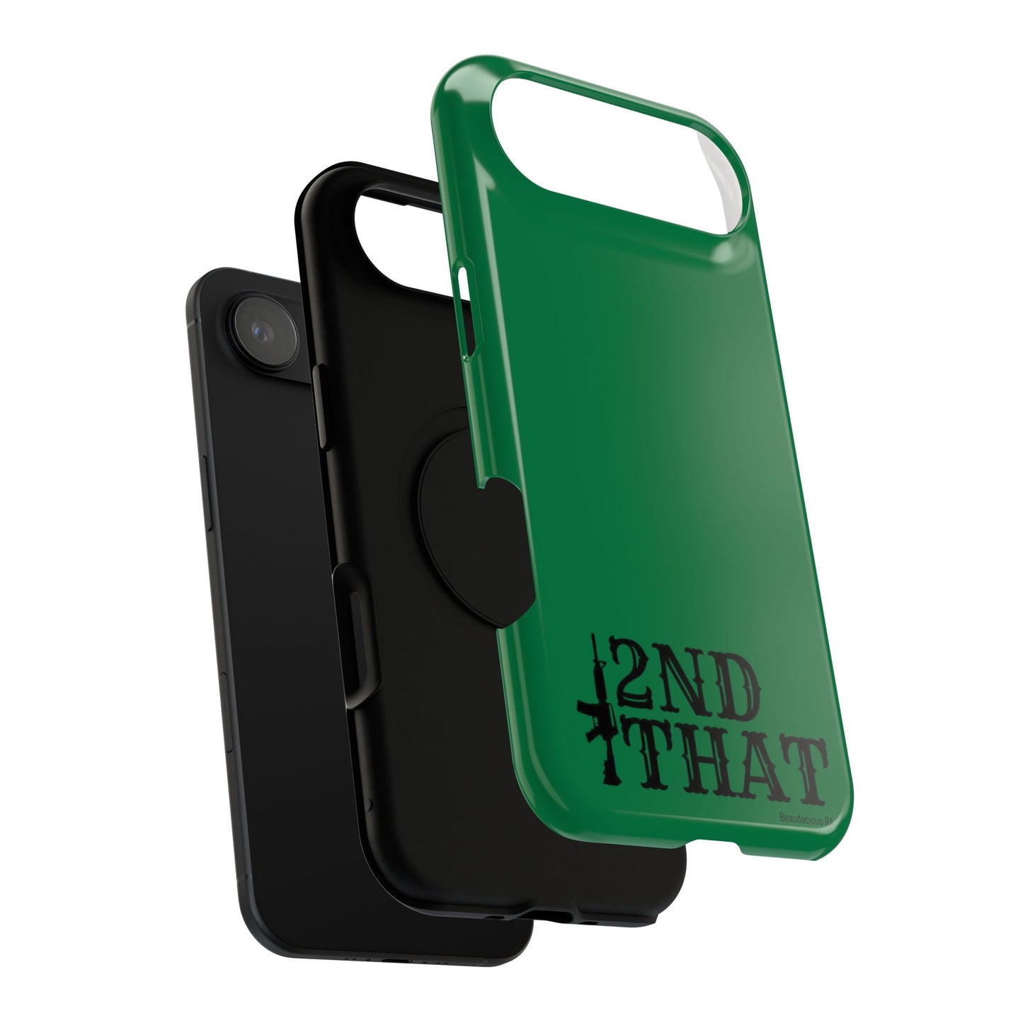 Impact-Resistant Phone Case — "2nd That" Tactical Rifle Design
