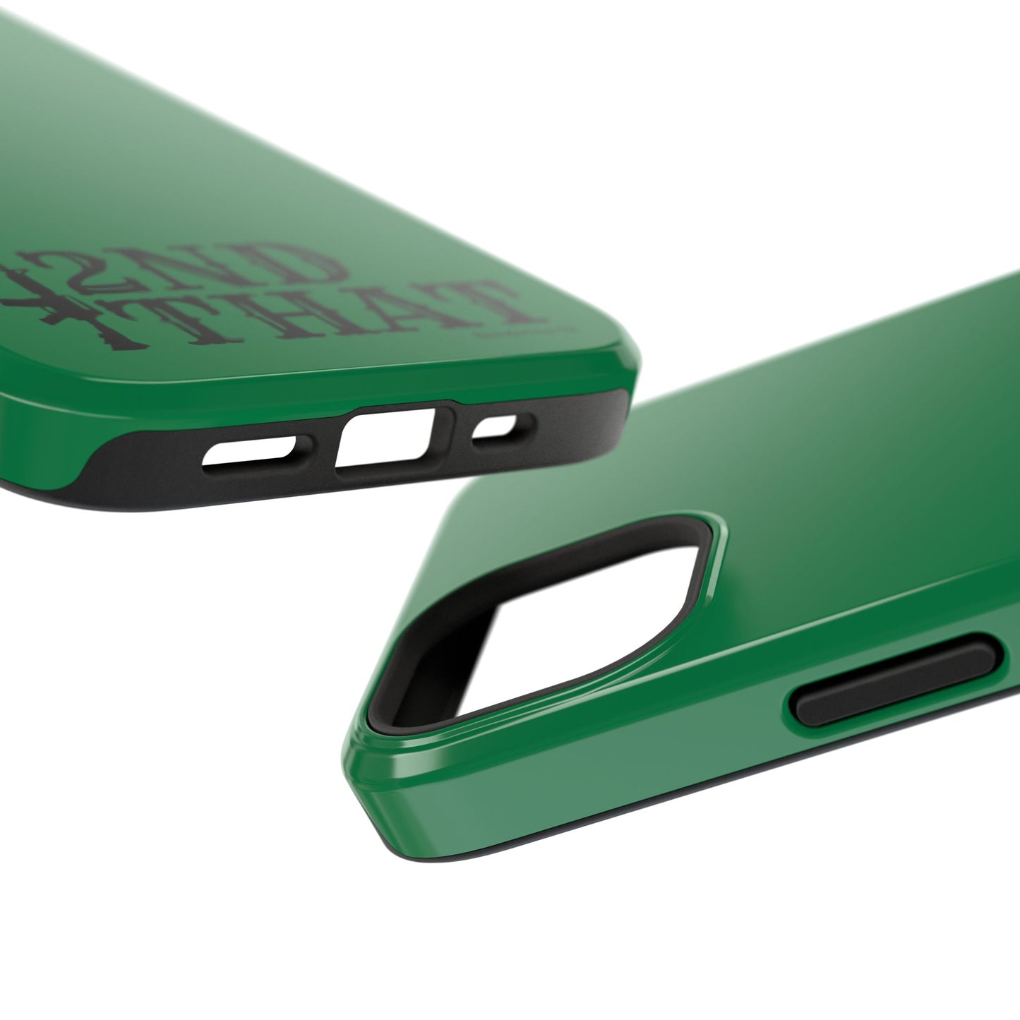 Impact-Resistant Phone Case — "2nd That" Tactical Rifle Design