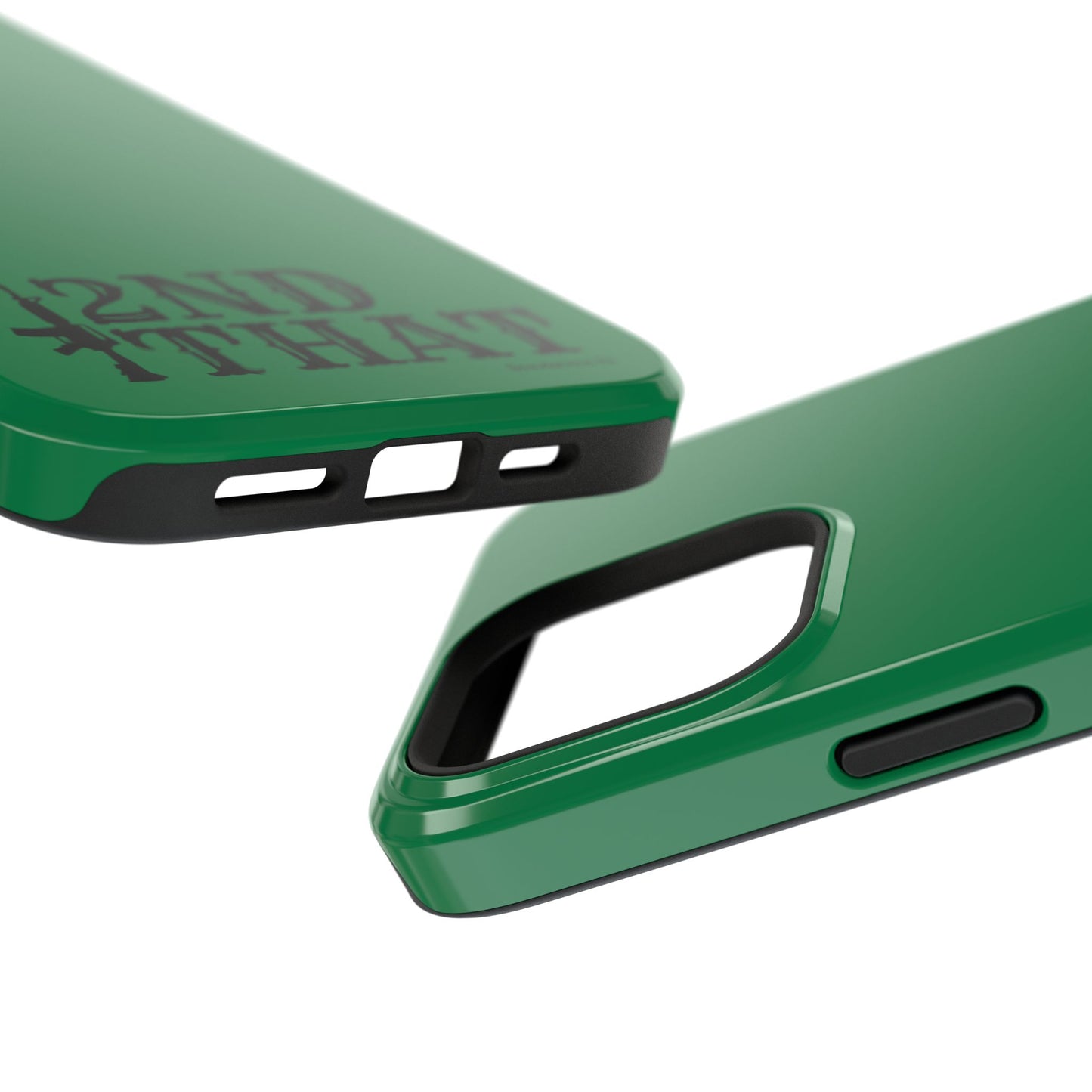 Impact-Resistant Phone Case — "2nd That" Tactical Rifle Design
