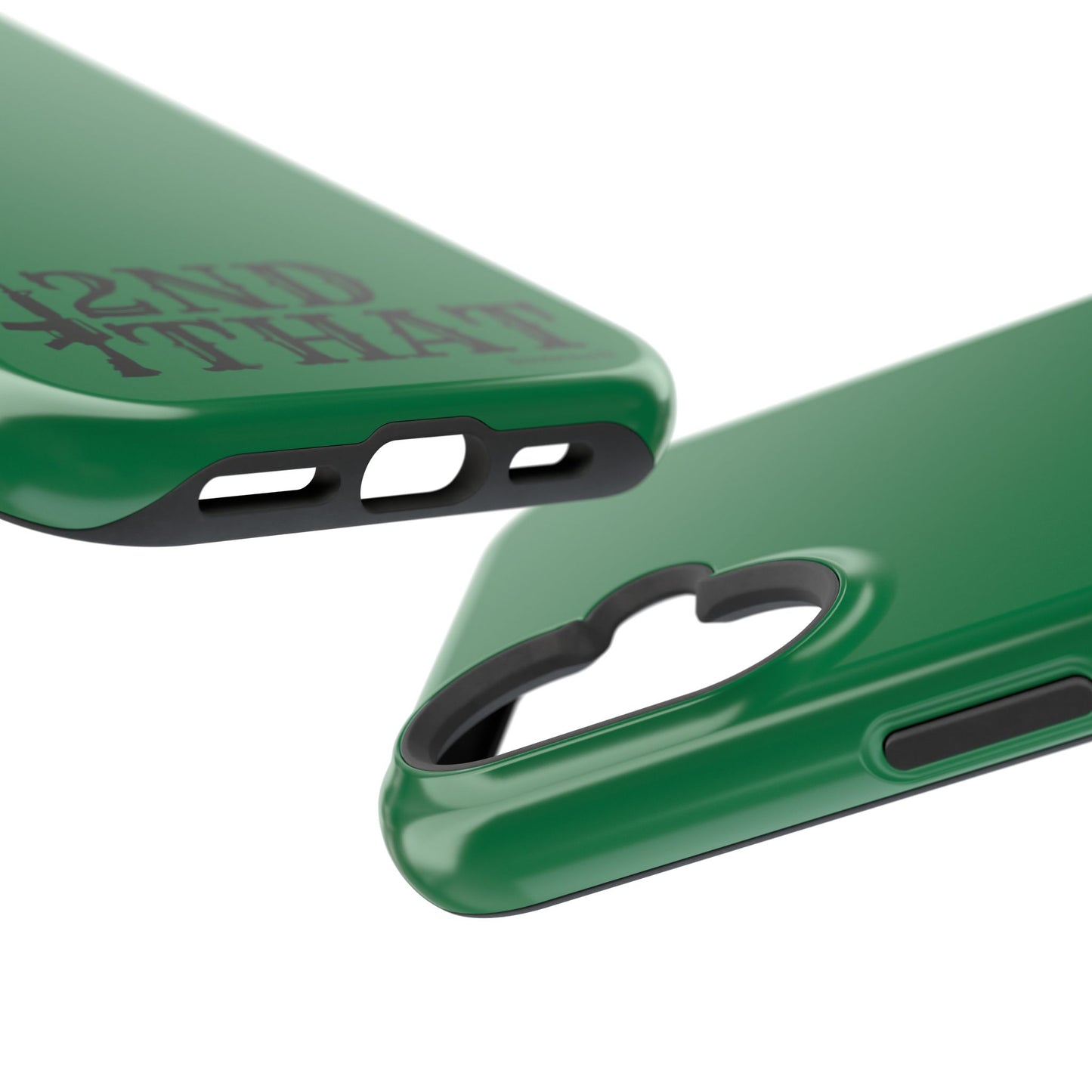 Impact-Resistant Phone Case — "2nd That" Tactical Rifle Design