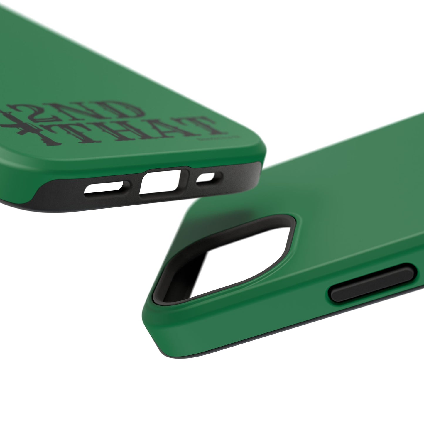 Impact-Resistant Phone Case — "2nd That" Tactical Rifle Design