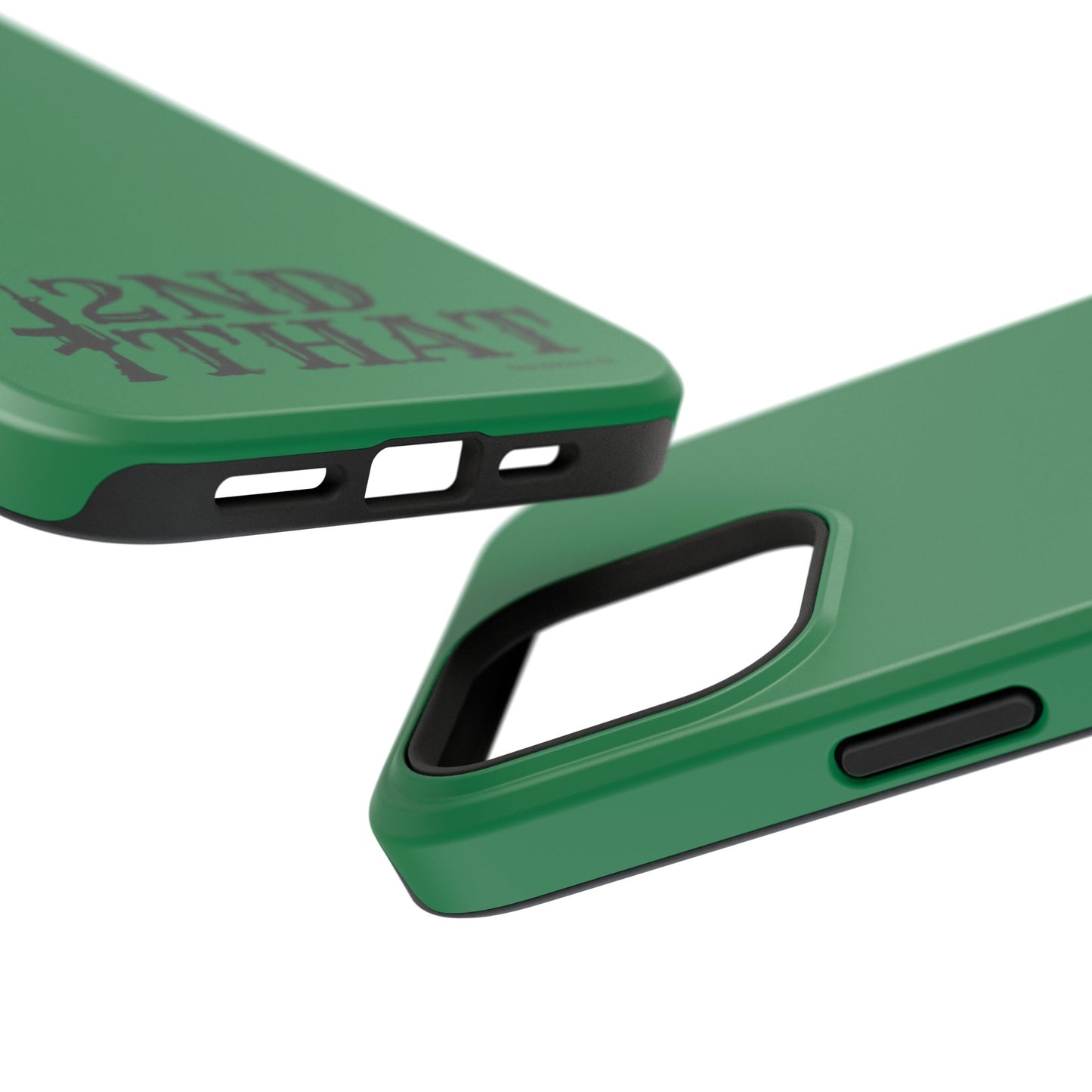 Impact-Resistant Phone Case — "2nd That" Tactical Rifle Design