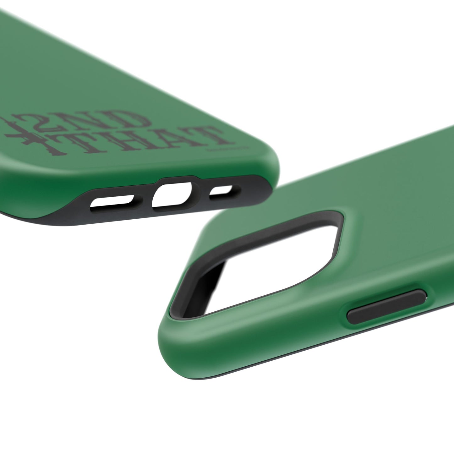 Impact-Resistant Phone Case — "2nd That" Tactical Rifle Design