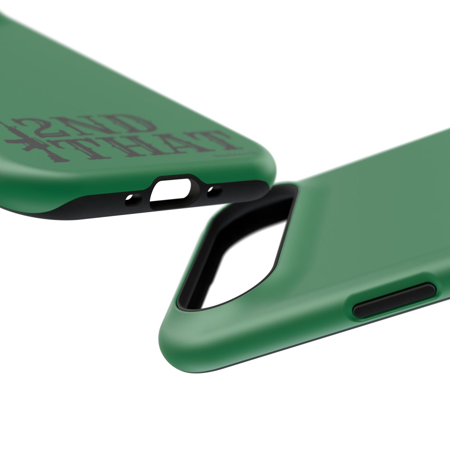 Impact-Resistant Phone Case — "2nd That" Tactical Rifle Design