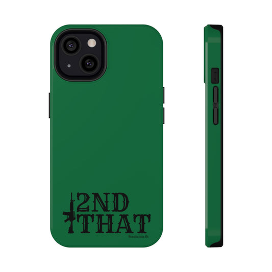Impact-Resistant Phone Case — "2nd That" Tactical Rifle Design