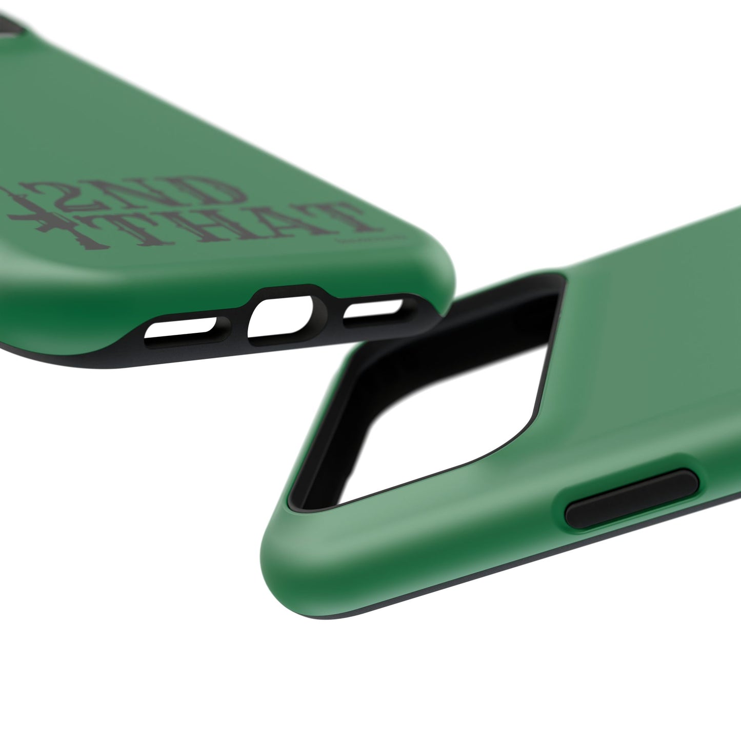 Impact-Resistant Phone Case — "2nd That" Tactical Rifle Design
