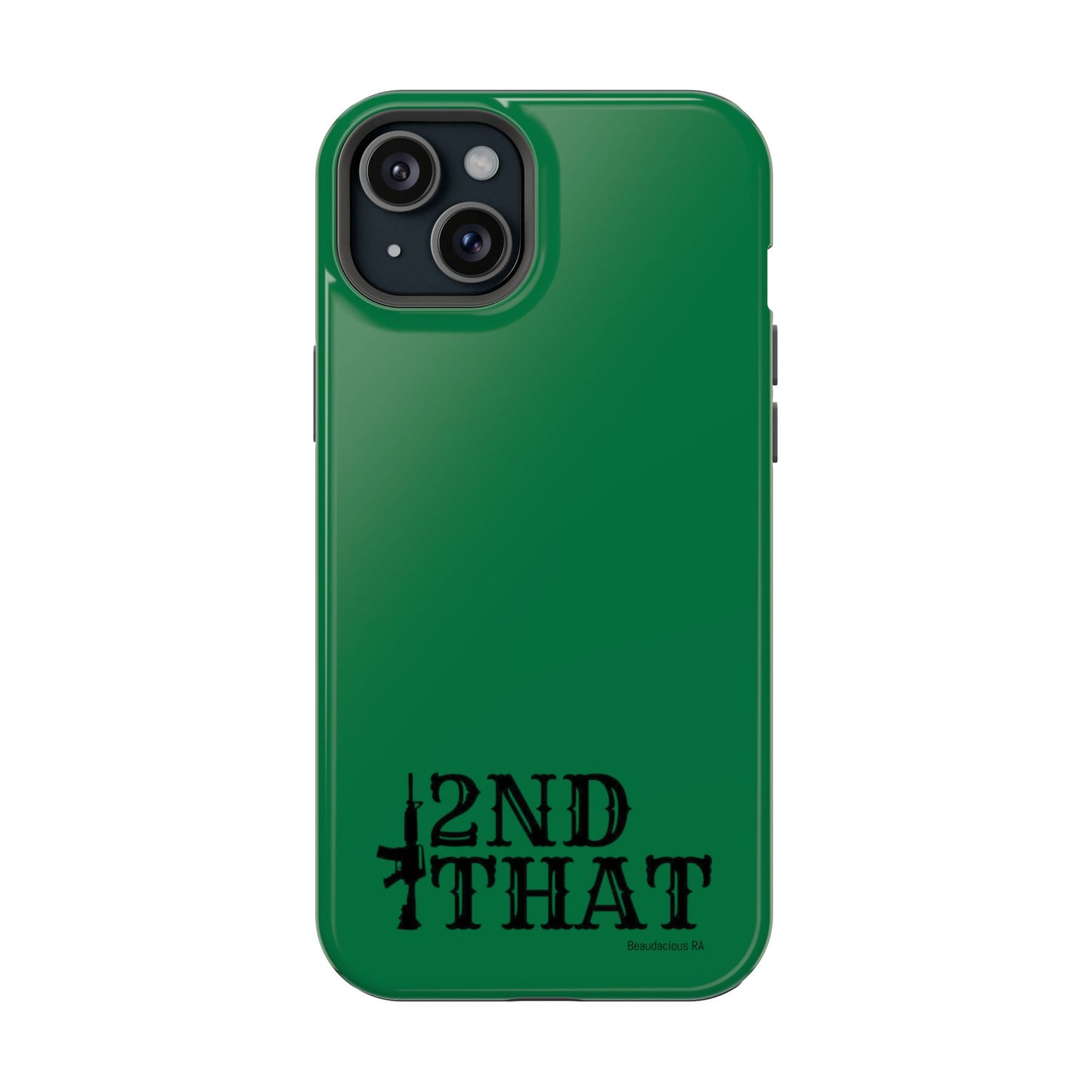 Impact-Resistant Phone Case — "2nd That" Tactical Rifle Design