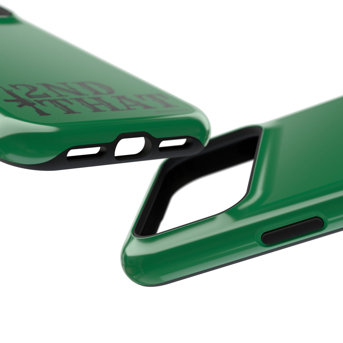Impact-Resistant Phone Case — "2nd That" Tactical Rifle Design