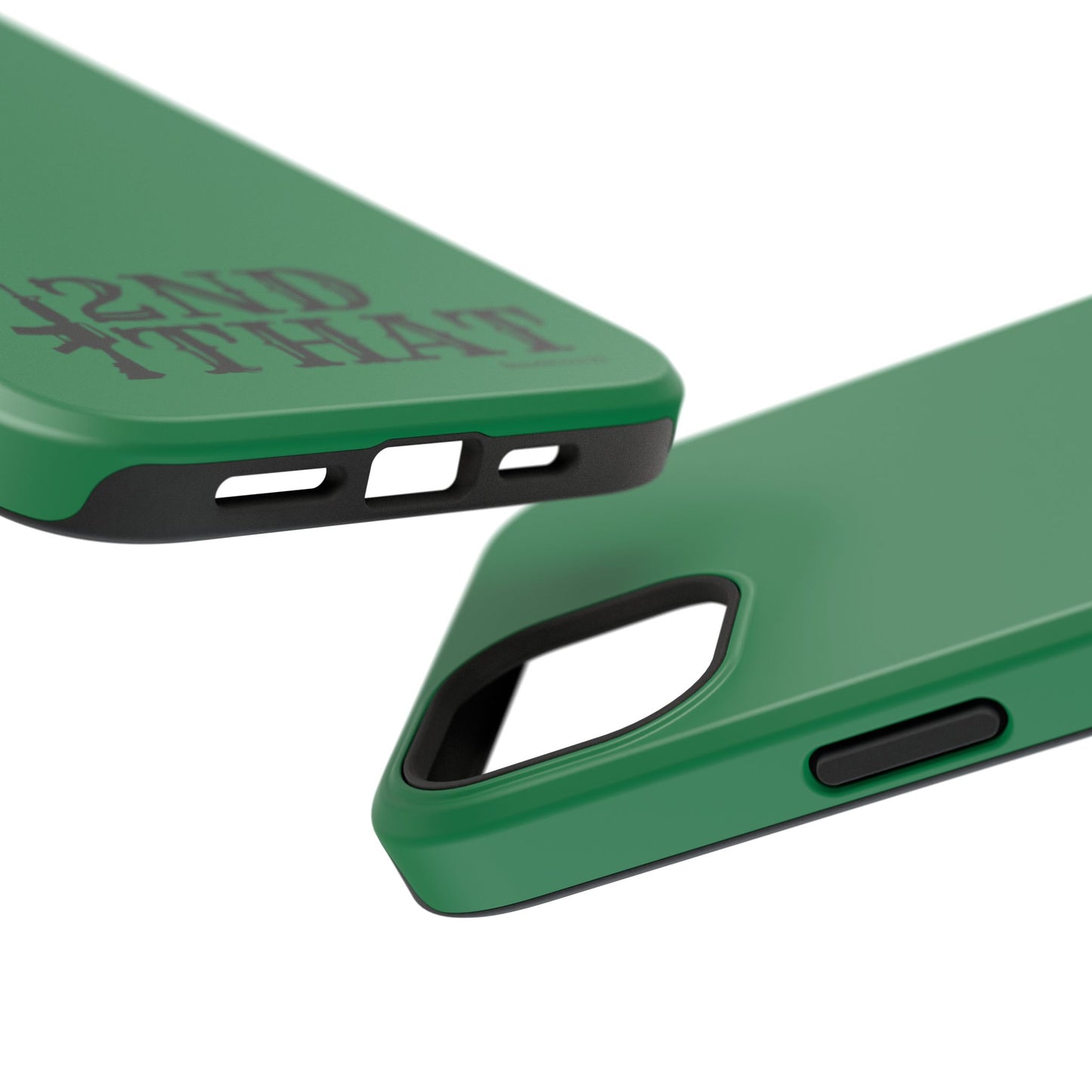 Impact-Resistant Phone Case — "2nd That" Tactical Rifle Design