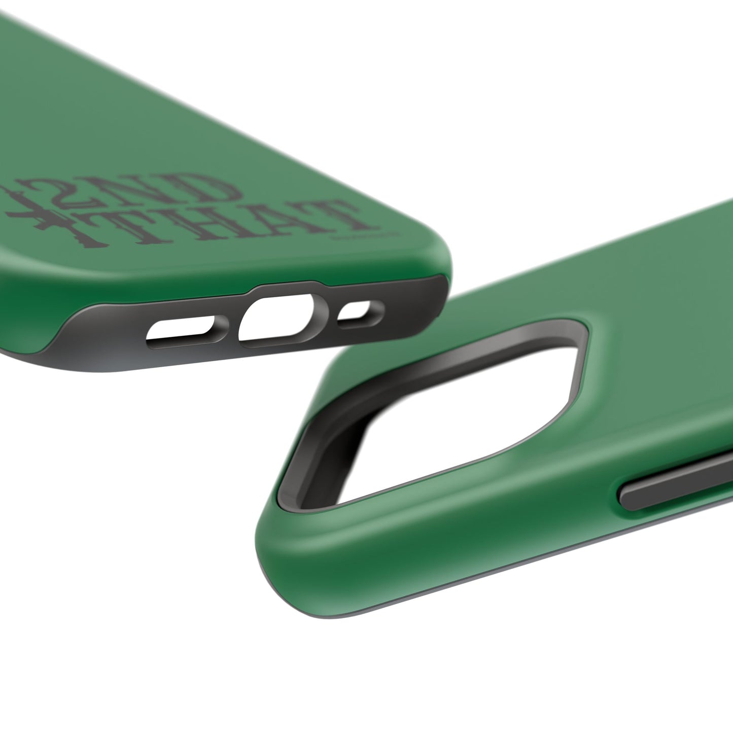 Impact-Resistant Phone Case — "2nd That" Tactical Rifle Design